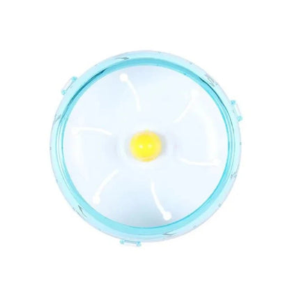 Hamster Running Disc Toy – 3 Sizes, Silent Rotary Jogging Wheel for Small Pets