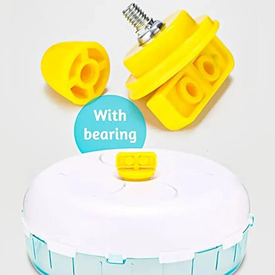 Hamster Running Disc Toy – 3 Sizes, Silent Rotary Jogging Wheel for Small Pets