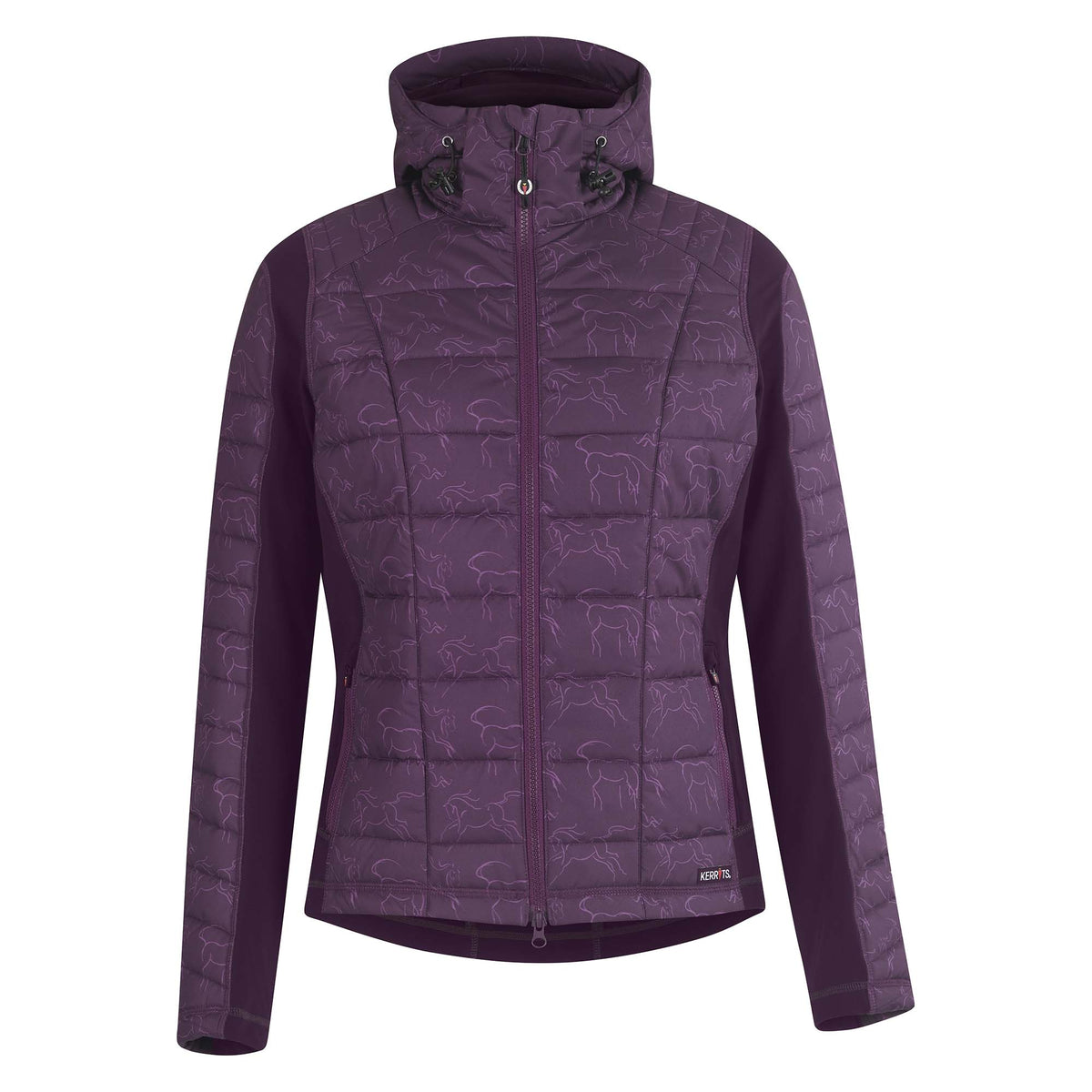Kerrits Women's Heads Up Winter Whinnies Quilted Riding Jacket