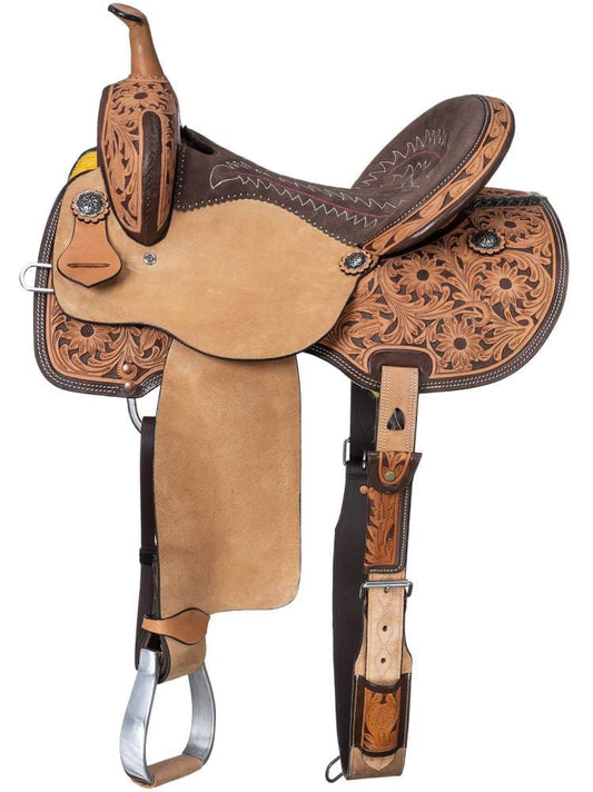 Royal King Light Oil Hawley Barrel Saddle Package