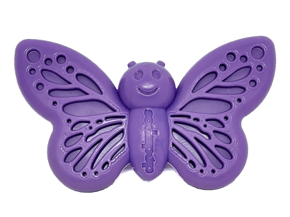 Butterfly Nylon Chew & Enrichment Toy | 2-in-1 for Aggressive Chewers | SodaPup