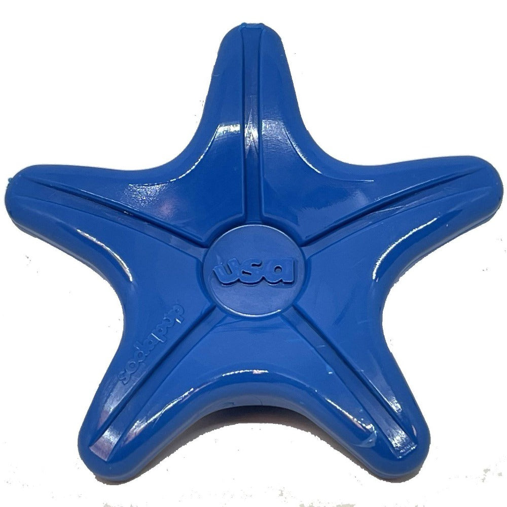 Starfish Nylon Dog Chew Toy for Aggressive Chewers | USA Made | SodaPup